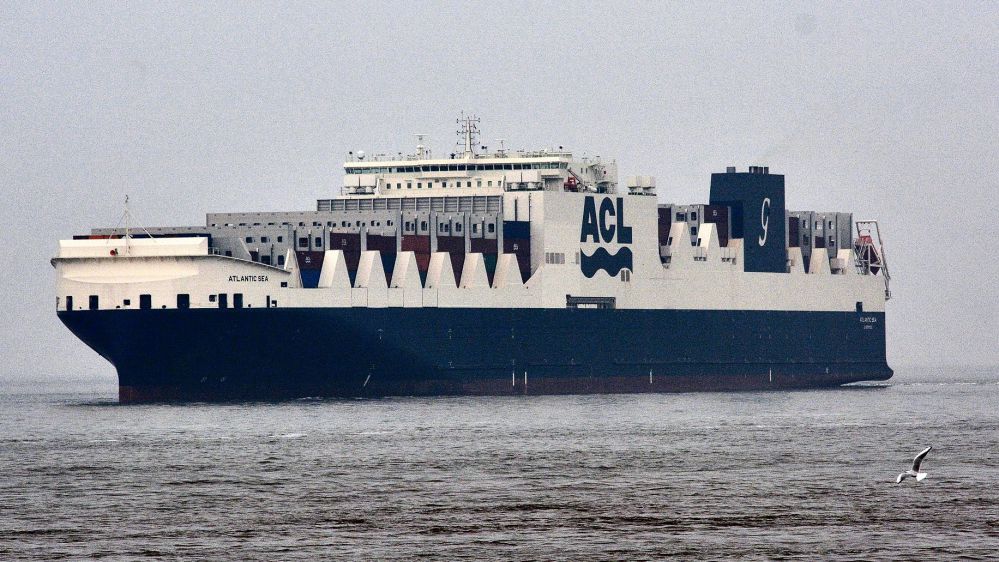 Christening of ACL Ship at Liverpool's Pier Head